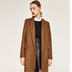 Zara structured coat